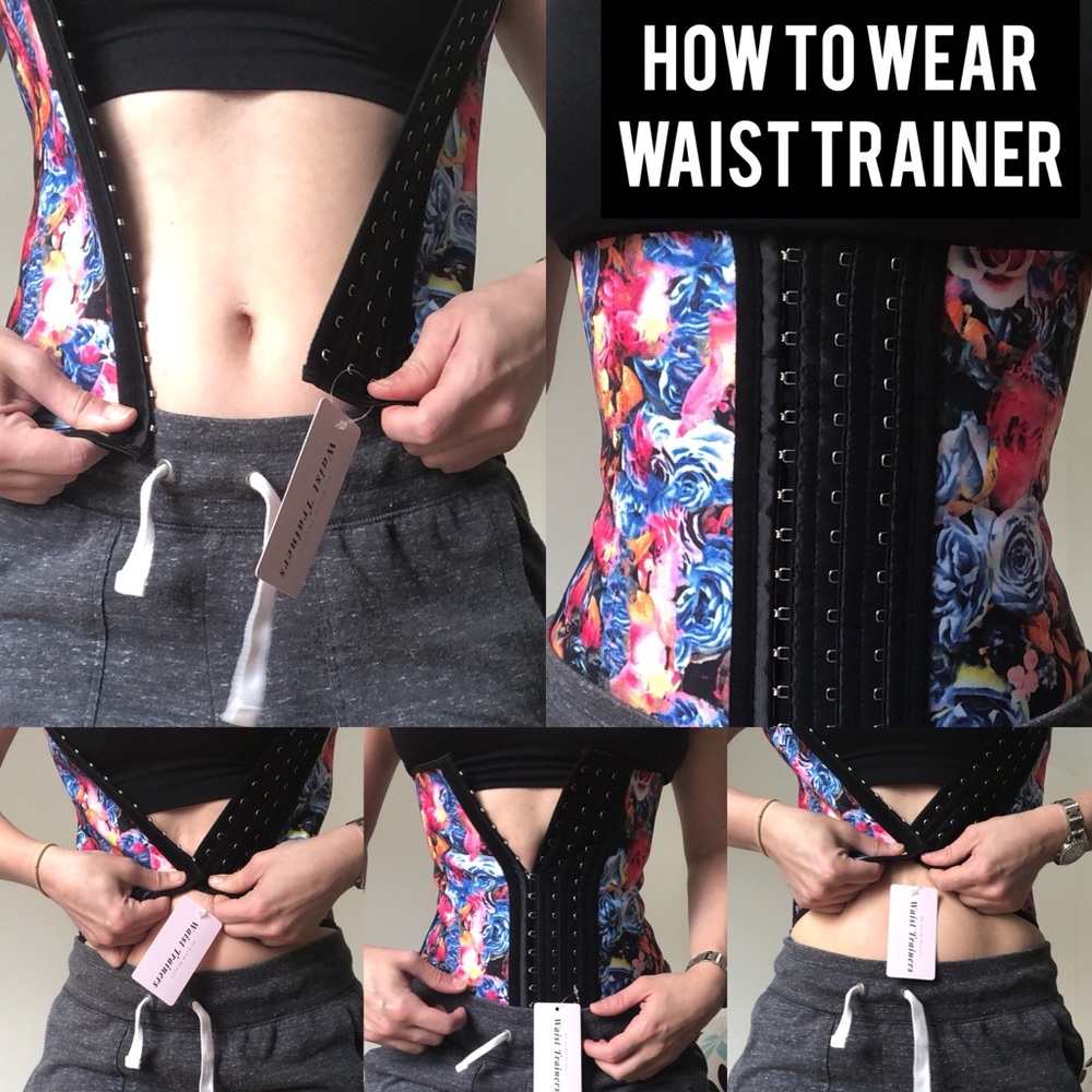 PINK WAIST TRAINER CORSET CINCHER - XS - Picture 8 of 8